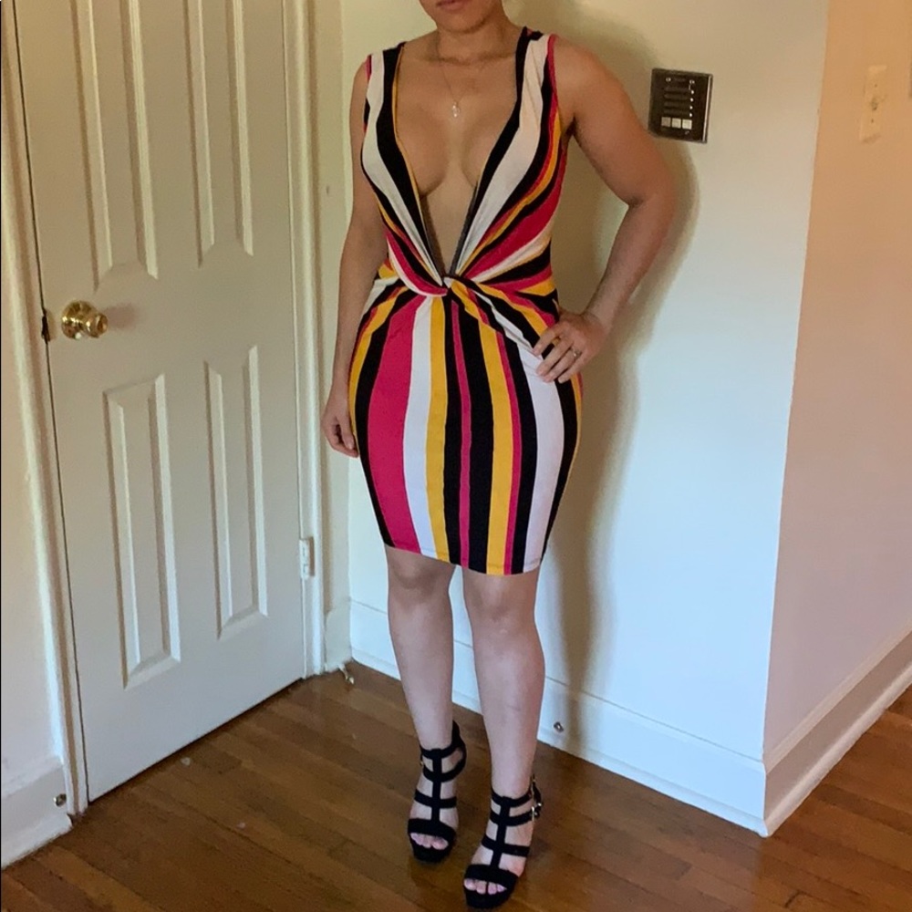 Casual striped dress